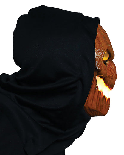 Fies leuchtende Kürbis LED Maske