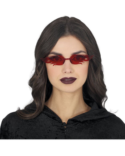 Flame Motif Glasses