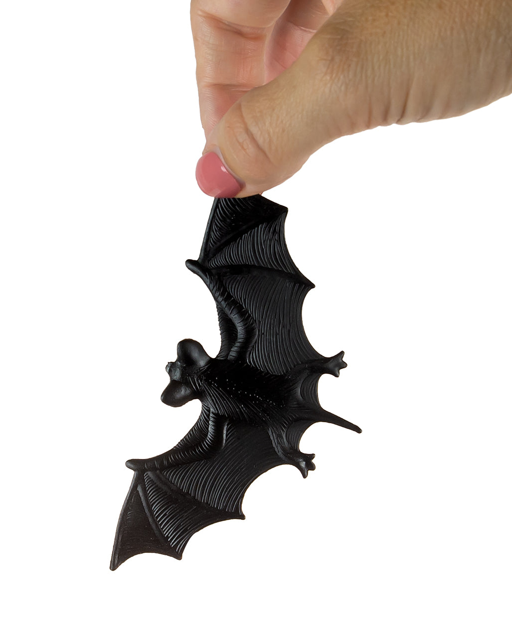 Schwarze Deko Fledermäuse 4 St. 10cm