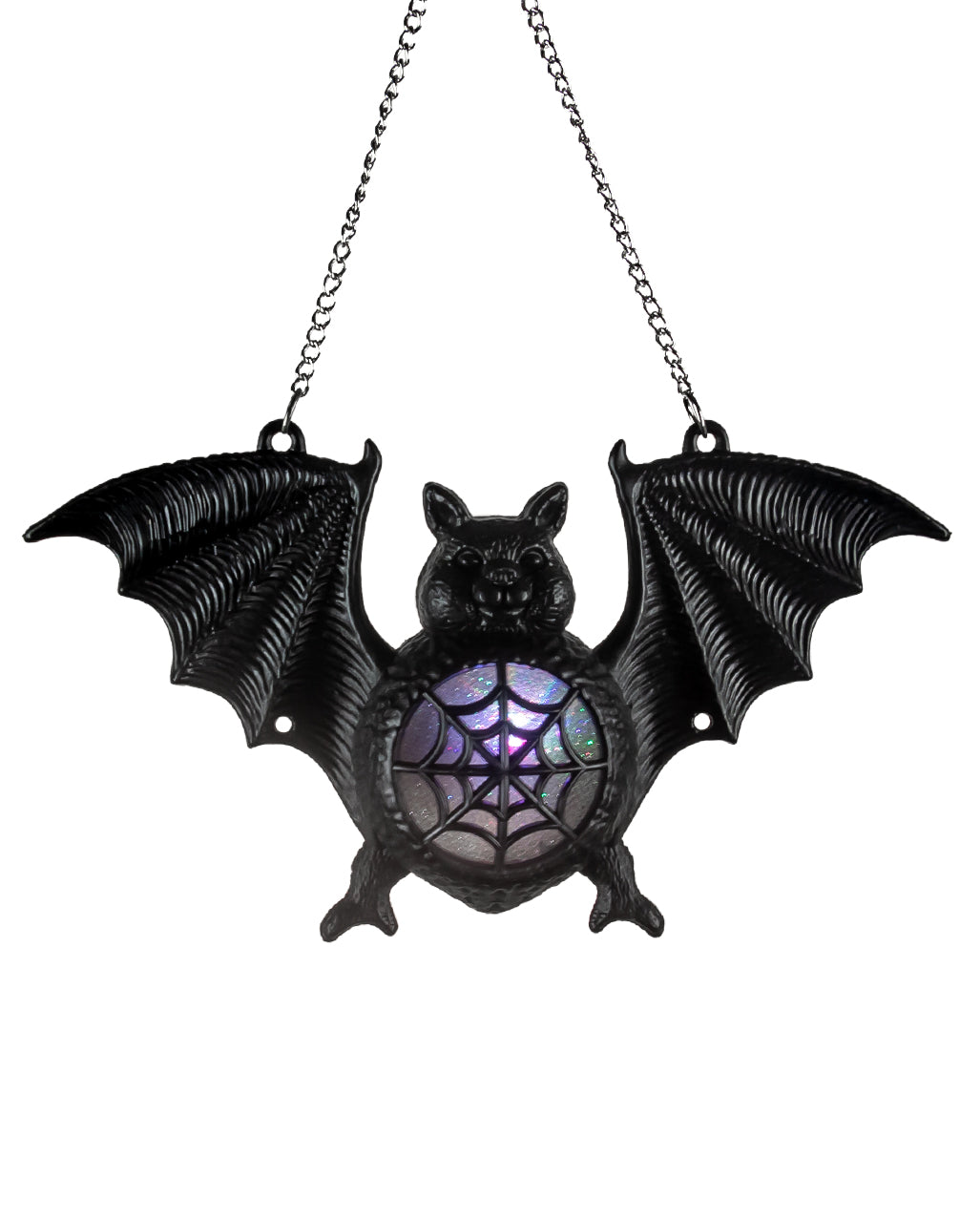 Fledermaus Deko Licht mit Farbwechsel 17cm