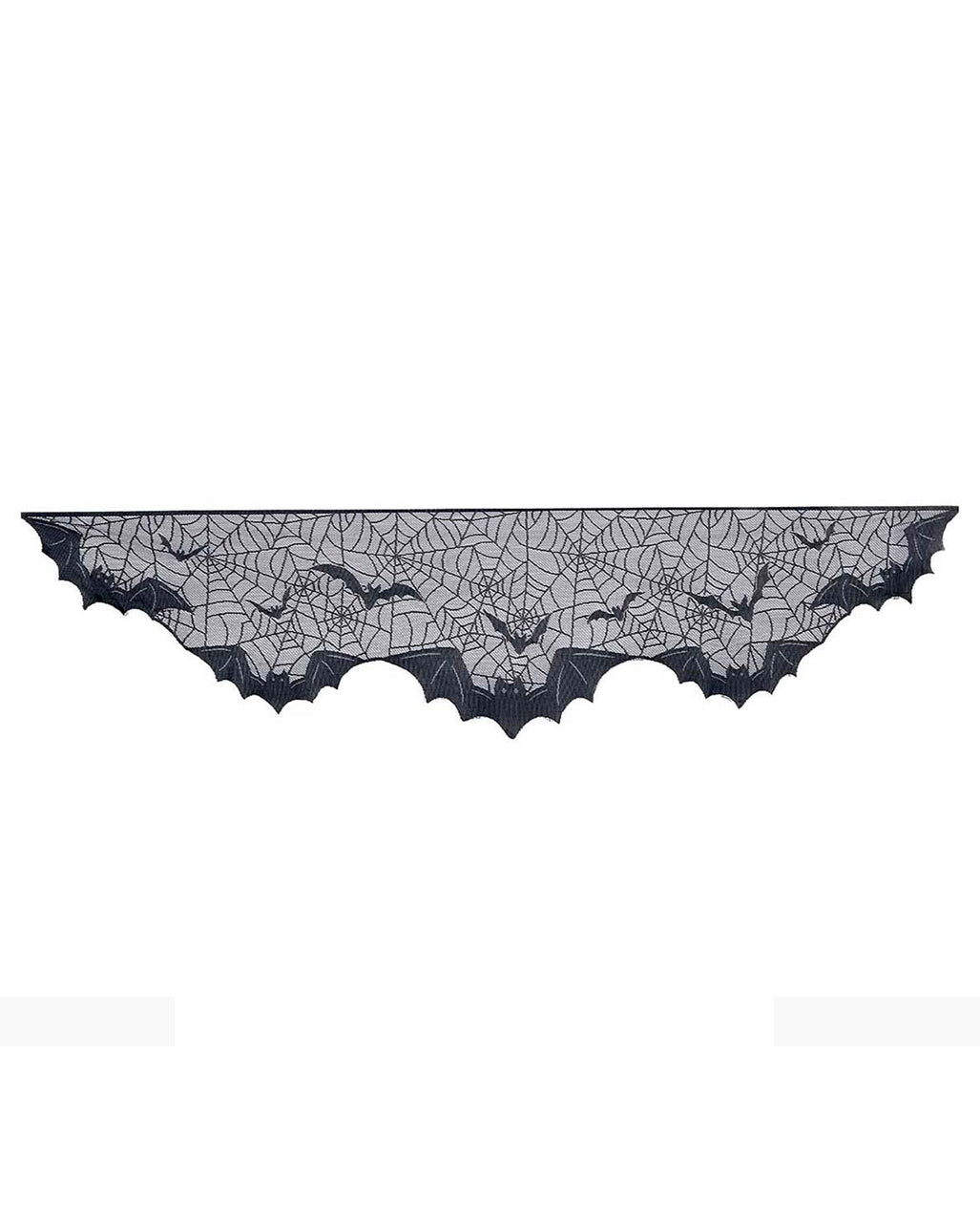Decorative Lace Bat Scarf