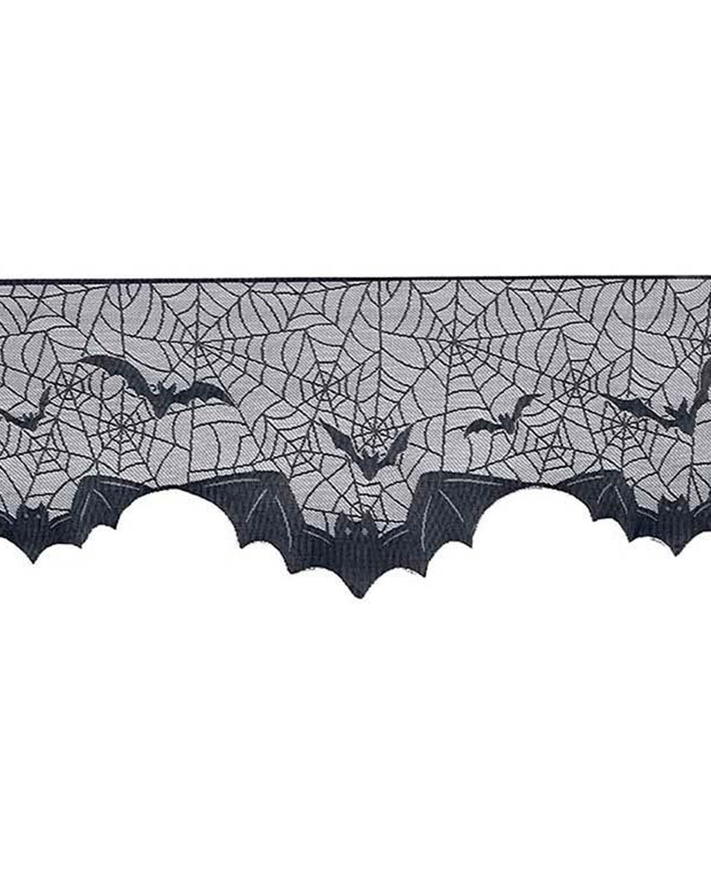 Decorative Lace Bat Scarf