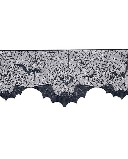 Decorative Lace Bat Scarf