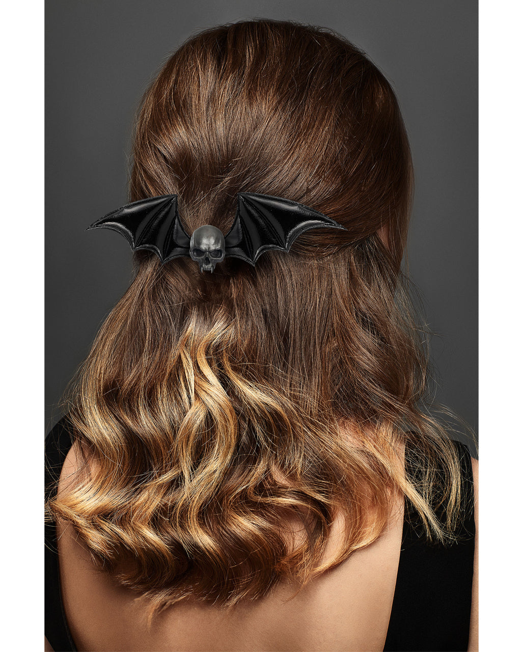 Fledermaus Totenschädel Haarschmuck