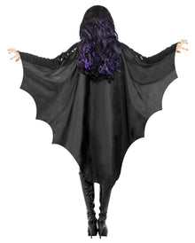 Schwarze Fledermaus Flügel