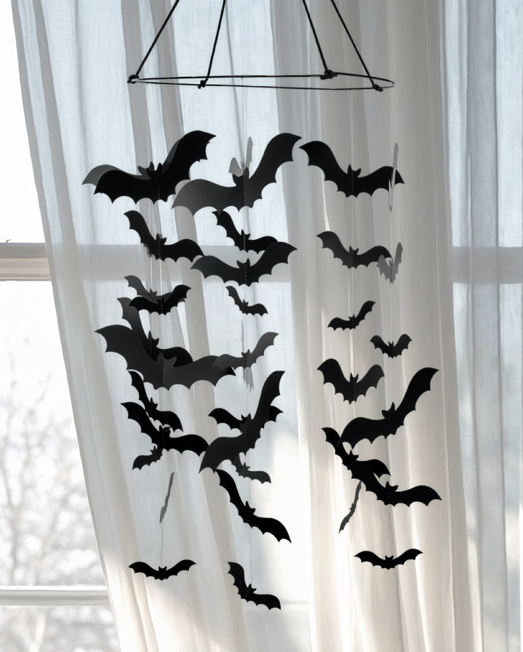 Fledermaus Mobile zum Aufhängen 45cm