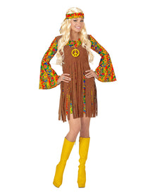 Flower Power Hippie Girl Kostümkleid