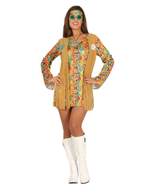 Allegra Hippiekostüm für Damen