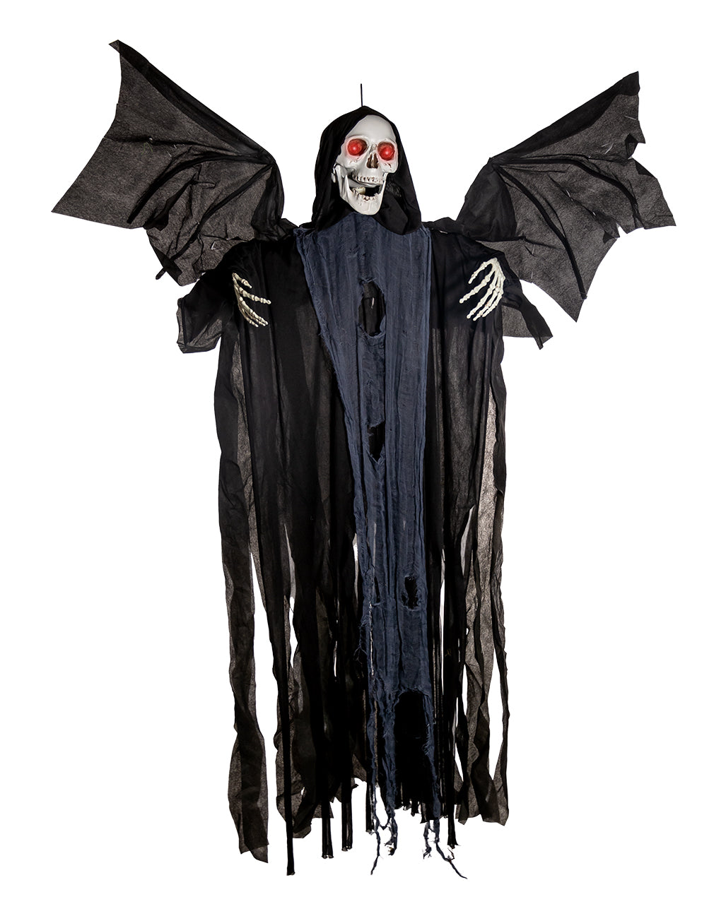Wing-flapping Skeleton Reaper With Sound & Light 153cm