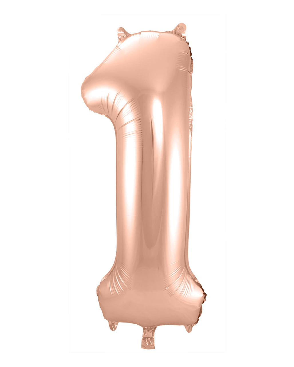 Foil Balloon Number 1 Rose Gold