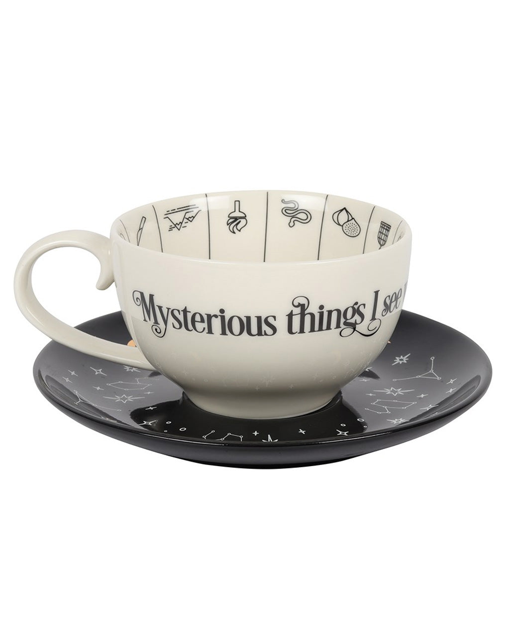 Wahrsage Tasse & Unterteller