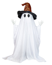 Freches Gespenst mit Hexenhut Halloween Animatronic 80cm
