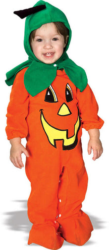 Oranges Kürbis Babykostüm