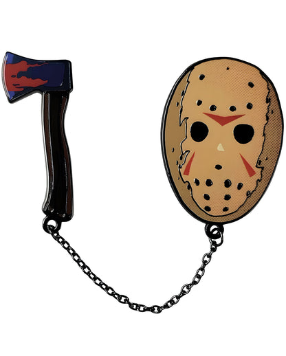 Friday The 13th Pin Badge Set Of 2