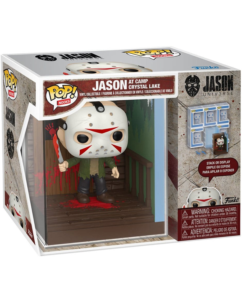 Freitag der 13. Nooks Vinyl Diorama Jason Underwater Funko POP! Figur 16cm