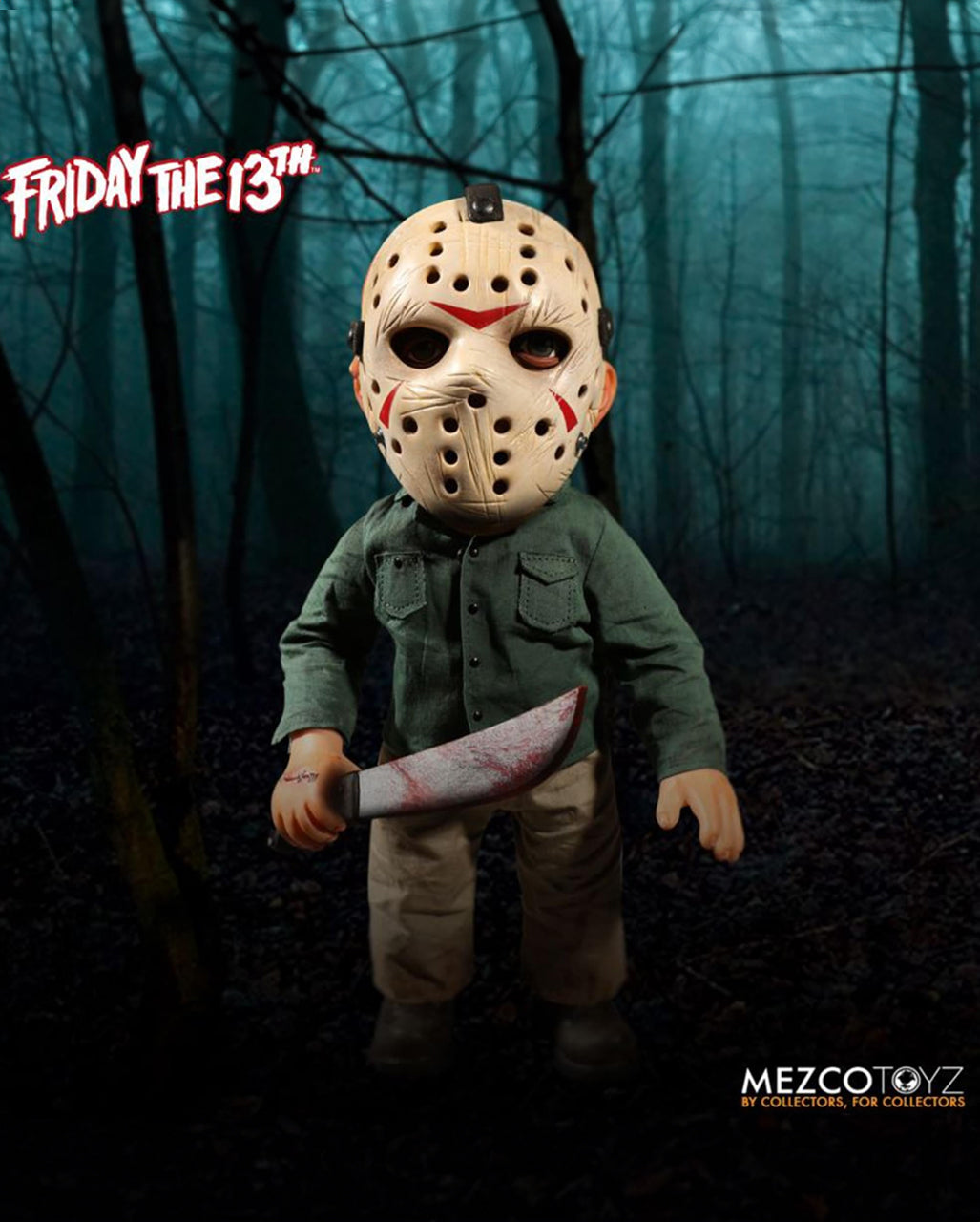 Freitag der 13. Jason Voorhees Figur mit Sound 38cm