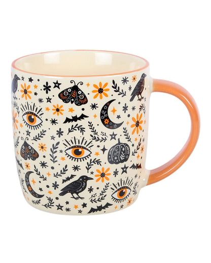 "Frightful Folk" Ceramic Mug, 370 Ml