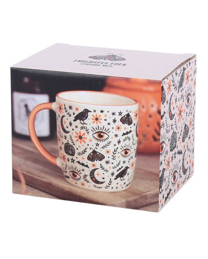 "Frightful Folk" Ceramic Mug, 370 Ml