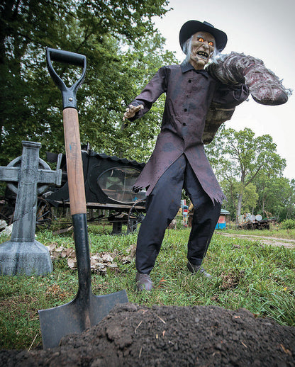 Grabräuber Halloween Animatronic 183cm