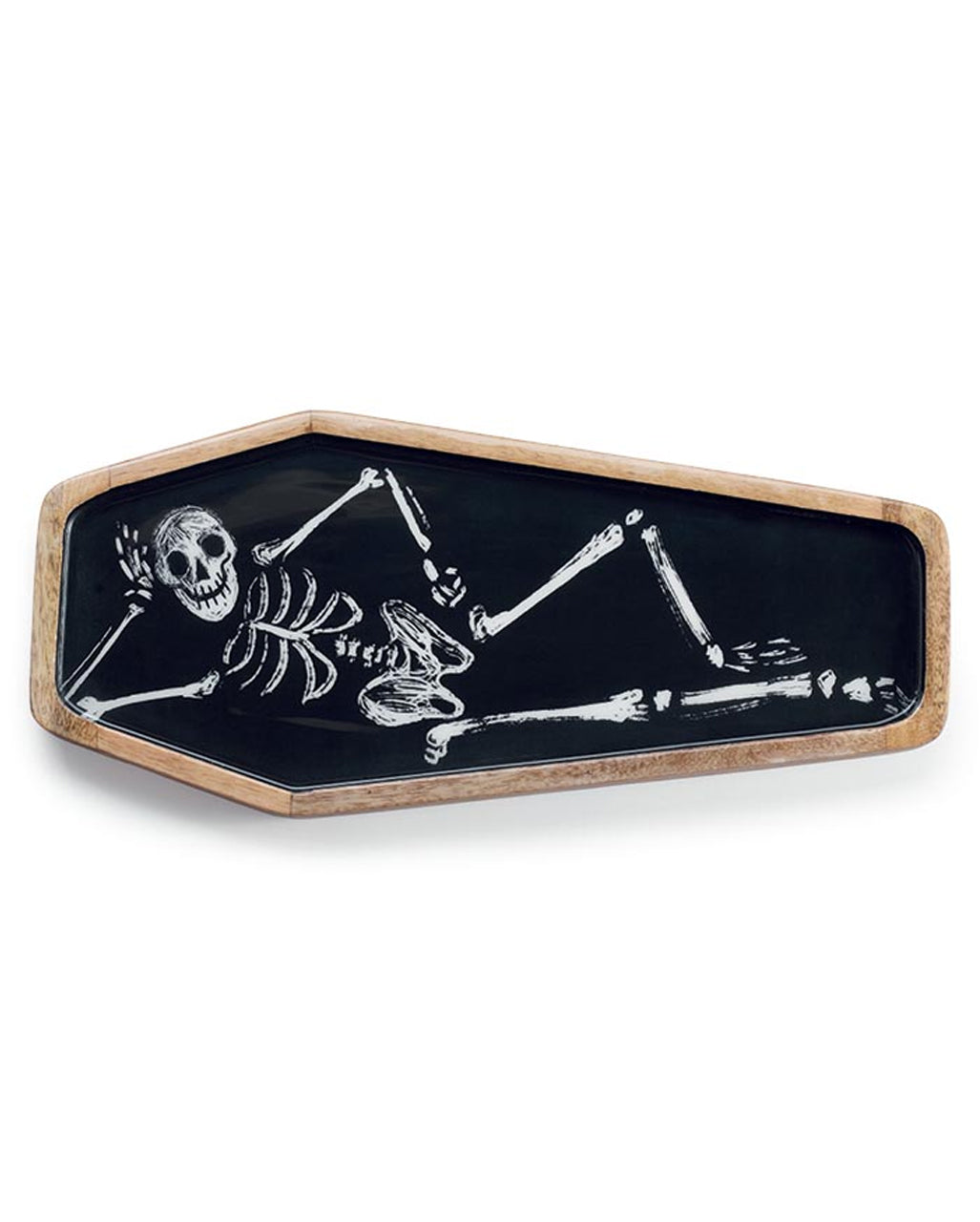 Funny Bones Serviertablett in Sargform 46cm