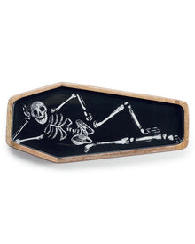 Funny Bones Serviertablett in Sargform 46cm