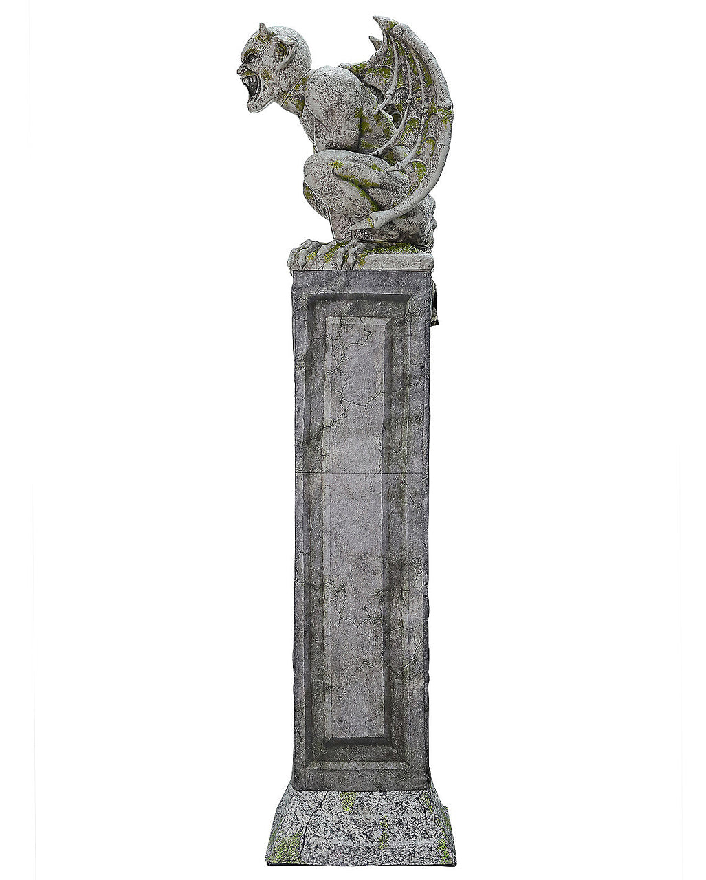 Gigantische Säule & Gargoyle mit Licht & Sound 244cm