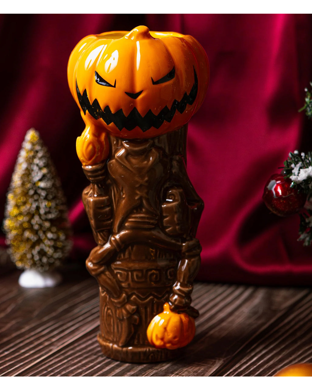 Geeki Tikis Disney TNBC Pumpkin King Becher