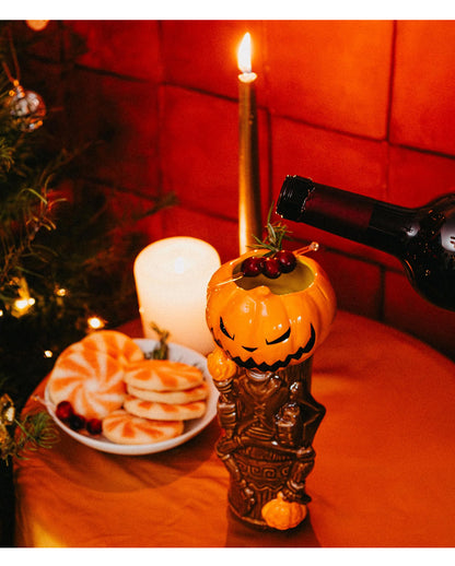 Geeki Tikis Disney TNBC Pumpkin King Becher