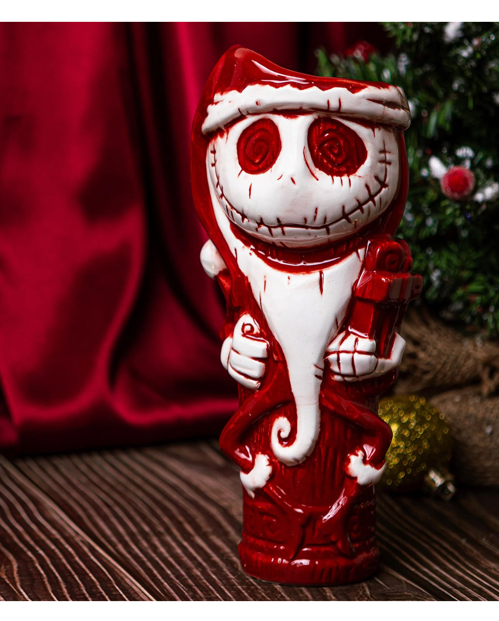 Geeki Tikis Disney TNBC Santa Jack Becher