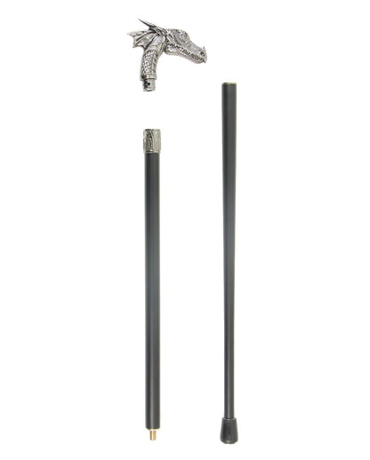 Walking Stick With Winged Dragon Head 95cm