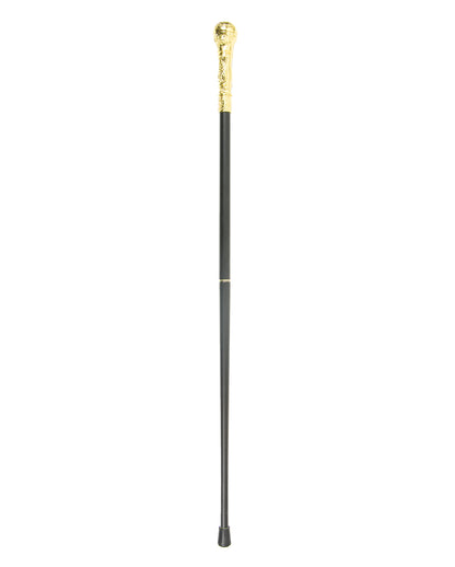 Gehstock mit Goldknauf Deluxe