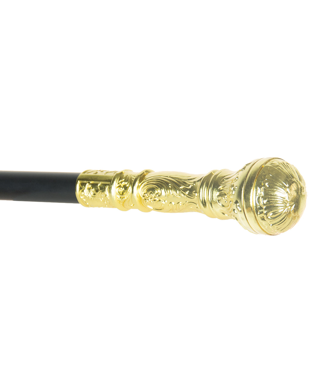 Gehstock mit Goldknauf Deluxe