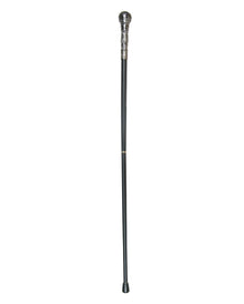 Spazierstock mit rundem silbernen Knauf 95cm