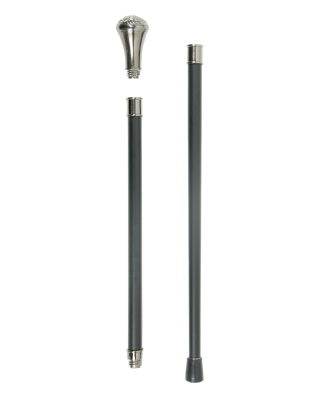 Spazierstock mit silbernem Fledermaus Knauf