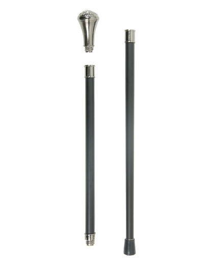 Spazierstock mit silbernem Fledermaus Knauf