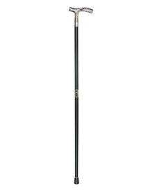 Spazierstock mit Wolfskopf Wappenknauf 95cm