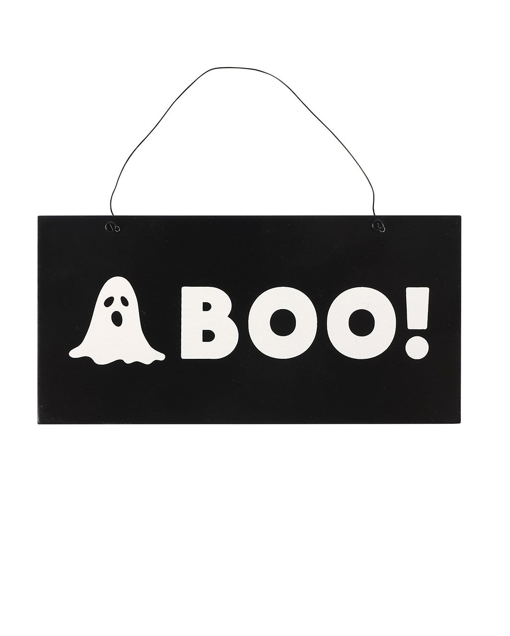 Weißer Geist & BOO Hängeschild