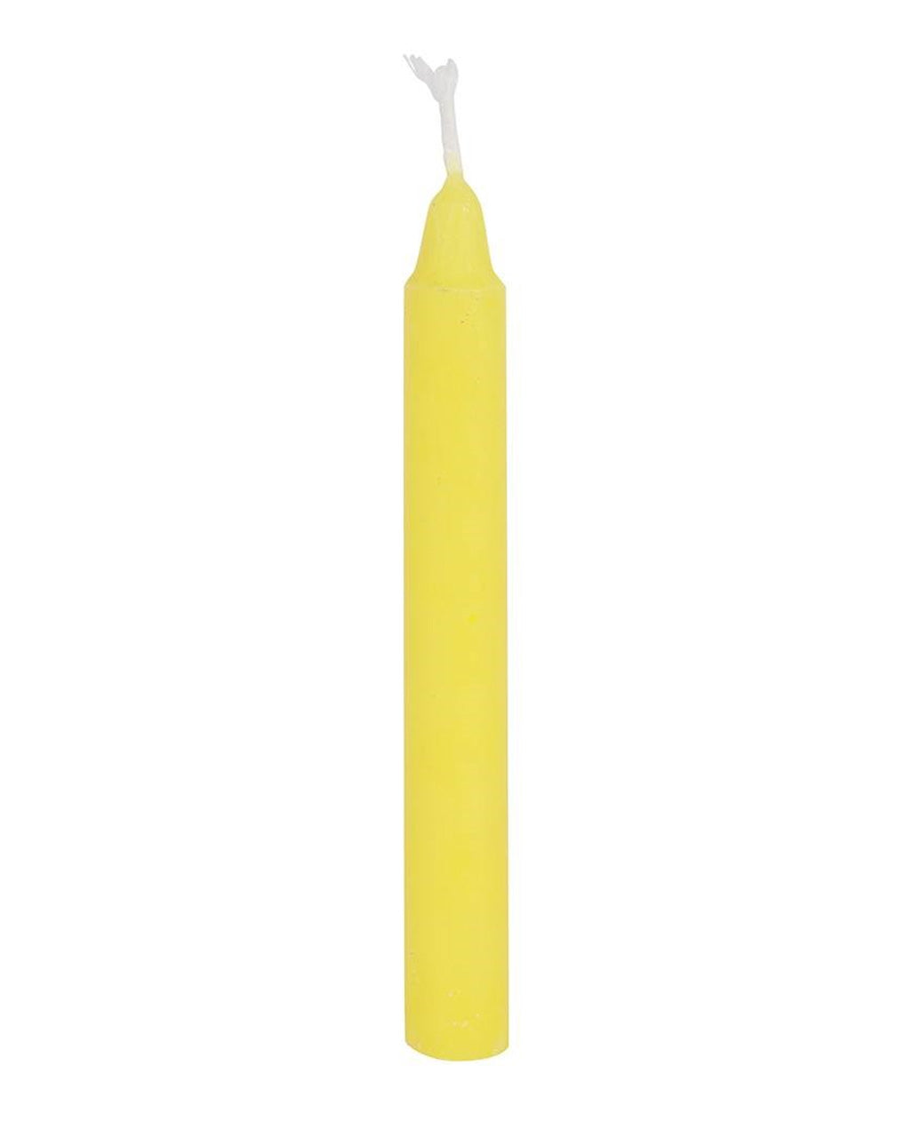 Gelbe "Erfolg" Hexenkerzen 12 St.