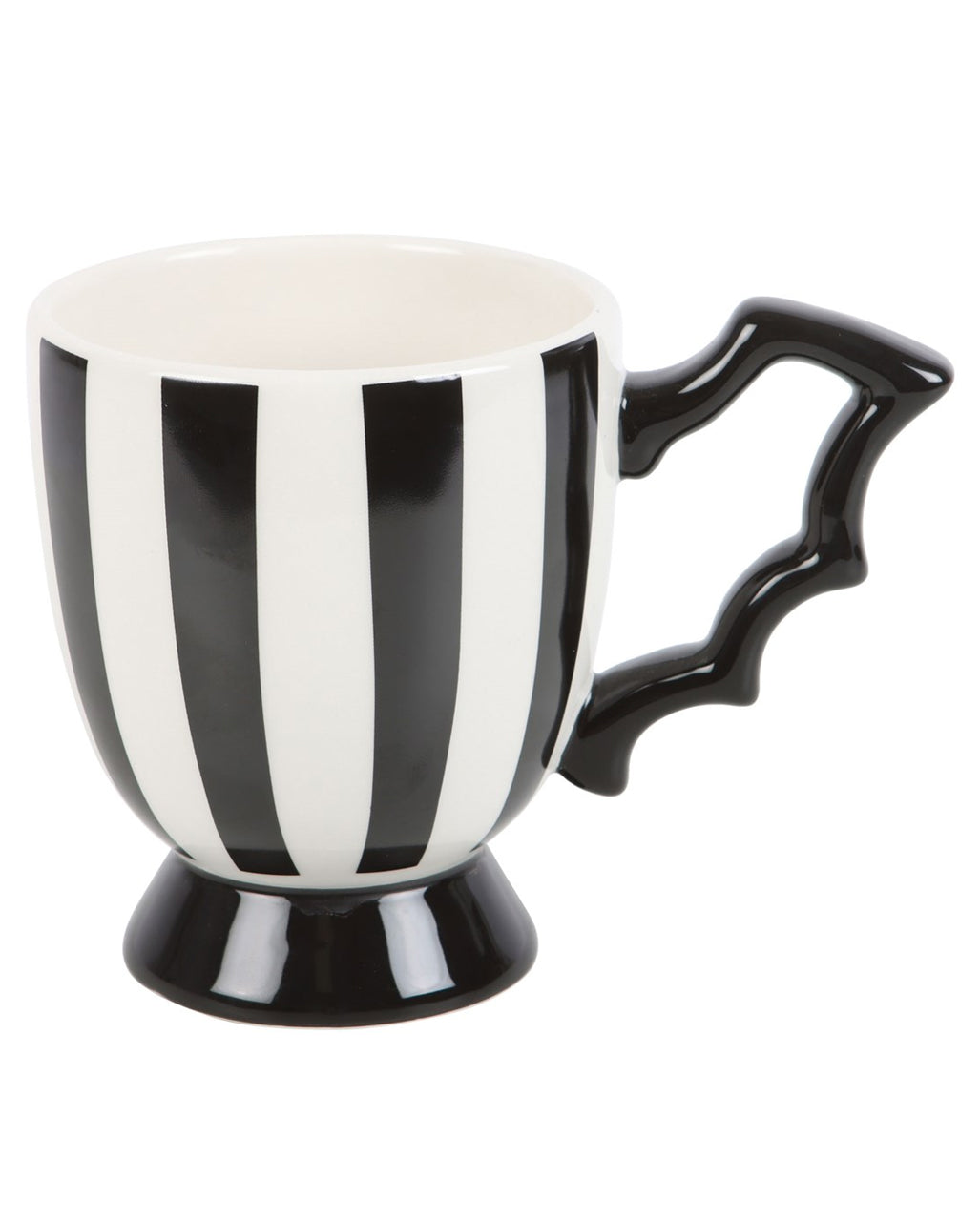 Gestreifte Fledermaus Flügel Teetasse 11cm