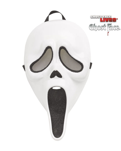 Ghost Face Damen Glitzer Kostüm mit Maske