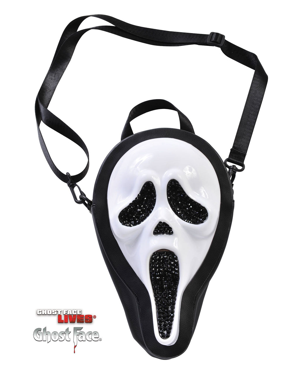 Ghost Face Crossbody Handbag