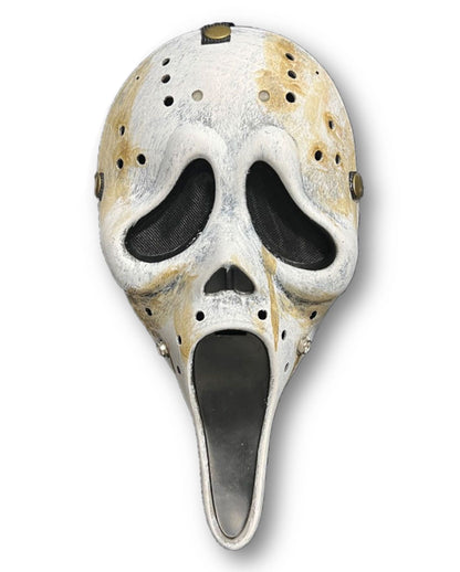 Ghost Face Hockey Maske im Used-Look
