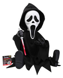 Ghostface Animatronic mit Licht, Ton & Bewegung 28cm