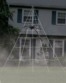 Giant Spider Web Außendekoration 5x5 Meter