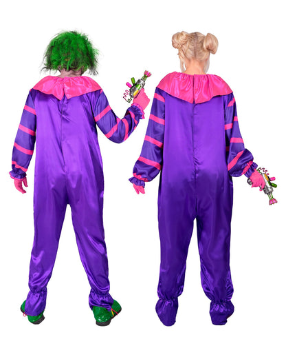 Gift Violettes Horrorclown Kostüm