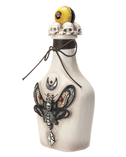 Giftflasche mit Totenkopf Motte & Auge 25cm
