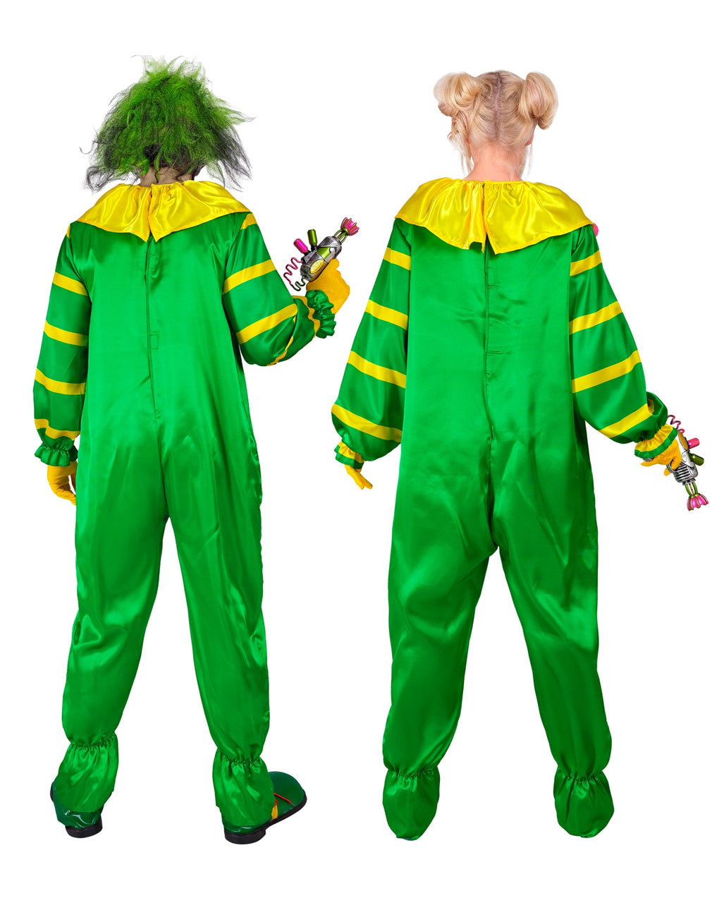 Giftgrünes Horror-Clownkostüm