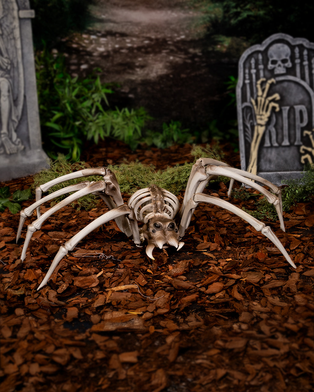 Riesige Skelett Spinne 82cm