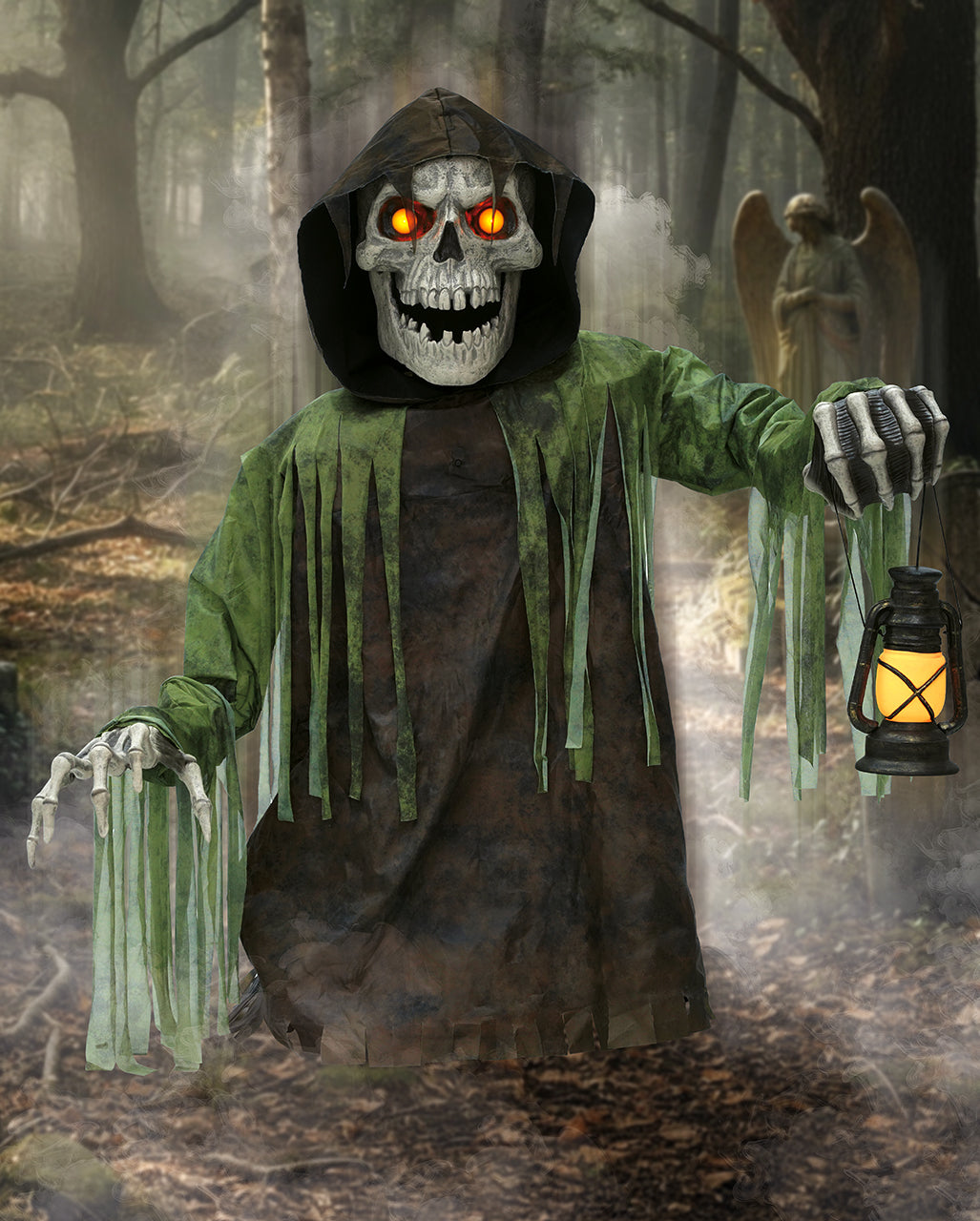 Gigantischer Skelett Groundbreaker Halloween Animatronic 147cm