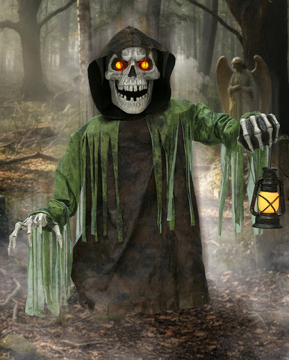 Gigantischer Skelett Groundbreaker Halloween Animatronic 147cm